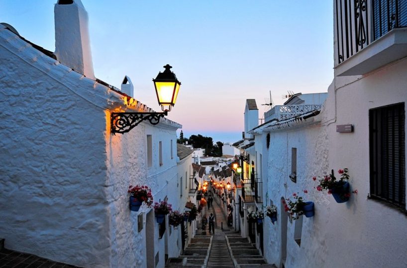 Mijas, a magnetic destination for countless British residents annually. 